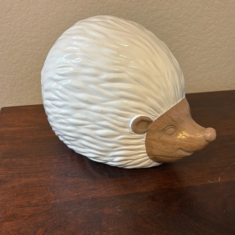 Rustic Garden Hedgehog Figurine